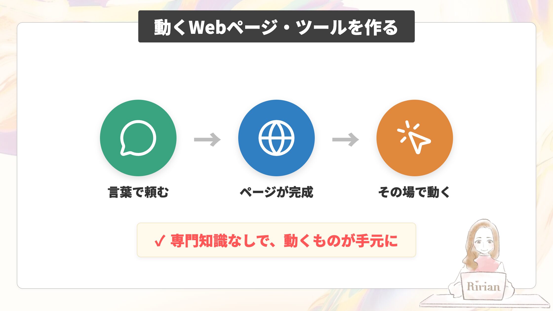 動くWebページ・簡単なツールを作る
